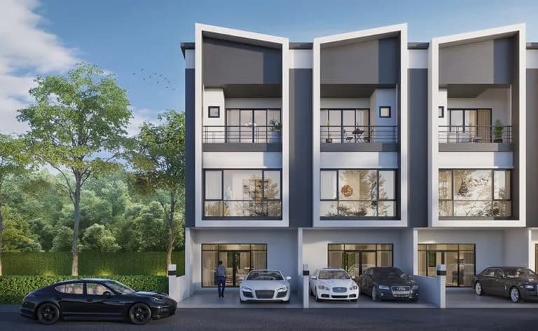 Cordiz at Udomsuk ทาวน์โฮม 3 ชั้นสุดหรู ใจกลางอุดมสุข ใกล้ BTS เดินทางสะดวก
