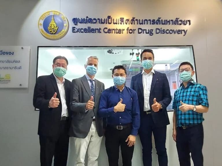 “ซิซซา กรุ๊ป”เยี่ยมชมศูนย์ความเป็นเลิศด้านการค้นหาตัวยา ม.มหิดล