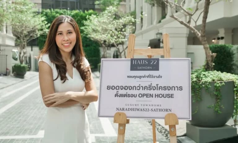 พีซ พลัส พร็อพเพอร์ตี้ ปลื้ม “HAUS 22 Sathorn” ยอดจองกว่า 50%